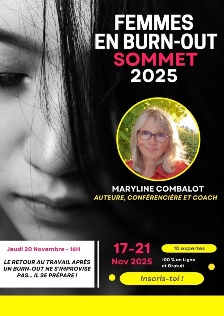 Femmes en burn-out - Sommet 2025 - Maryline Combalot