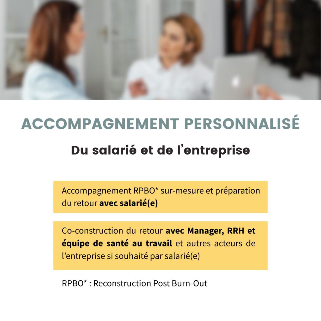 Accompagnement personnalisé Maryline Combalot - burn-out et retour au travail