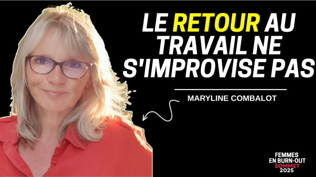Sommet femmes en burn-out 2025 Maryline Combalot